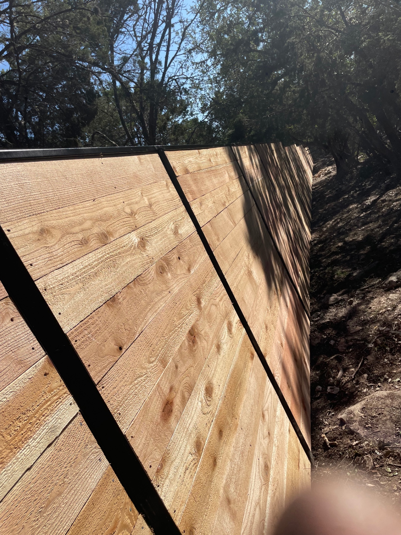 Horizontal Cedar texture